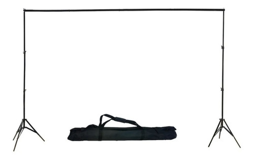Imagen 3 de 4 de Porta Telón Fotográfico Chroma Key Kit Soporte