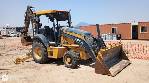 Retro Excavadora Johon Deere 310k Ep Año 2013 4x4 Con Kit Ma