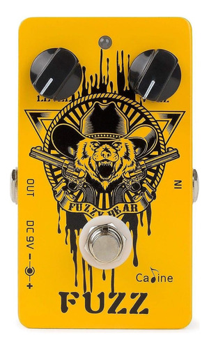 Pedal De Efectos De Guitarra Caline Fuzz Bear Pedales Multie