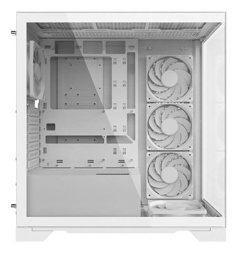 Gabinete Gamer Xpg Invader X Ventana Midi Tower 5vent Blanco
