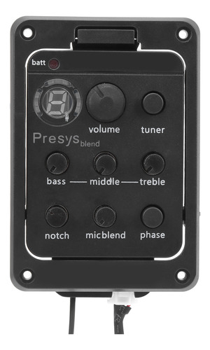 Ecualizador De Preamplificador De Modo Dual Para Mezclar Mic
