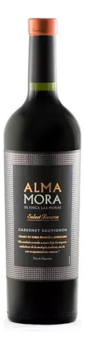 Combo Vino Tinto Alma Mora Select Reserva Cabernet X750ml X6