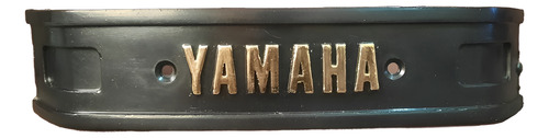 Emblema Frontal Dourado Yamaha Rd125/135 Paralelo