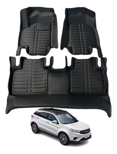 Funda De Piso 3d Ford Territory 2019-24 Calce Perfecto