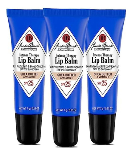 Jack Black, Intense Therapy Lip Balm - Balsamo Labial Con Fp