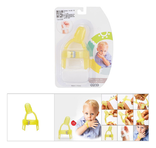 Protector De Silicona Ajustable Pulgar Chupando Dedo Morder