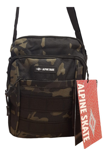 Morral Tactico Camuflado Alpine Skate Original Grande