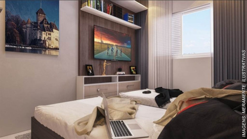 Imagem 6 de 17 de Apartamento, 2 Dorms Com 56.91 M² - Boqueirão - Praia Grande - Ref.: Cdl261 - Cdl261
