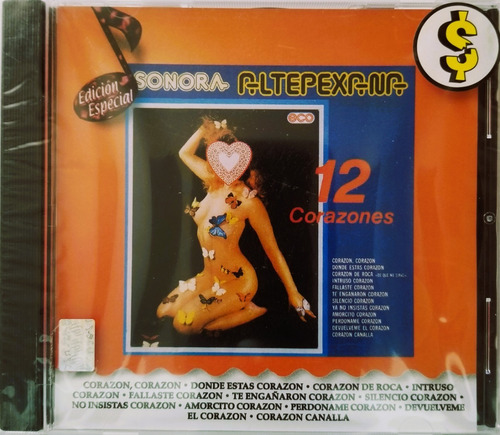 Sonora Altepexana 12 Corazones Cd Nuevo (Usado)