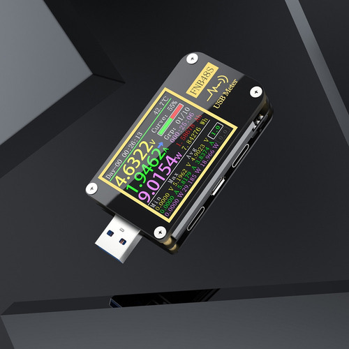 Probador De Voltaje, Amperaje, Corriente Y Voltaje Usb, Fnb4