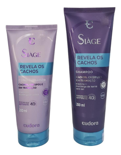 Kit Eudora Revela Os Cachos Shampoo + Condicionador