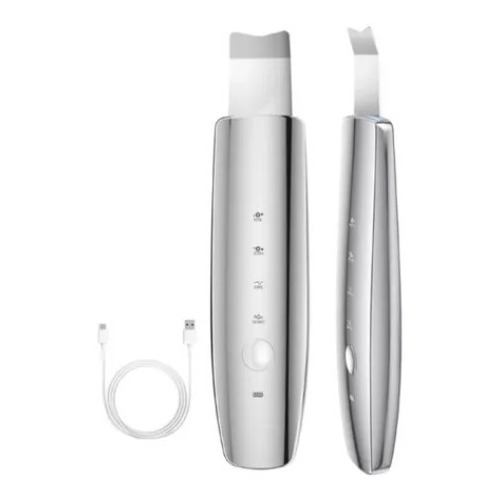 Skin Scrubber Limpiador Facial Ultrasónico Ems 6 Funciones