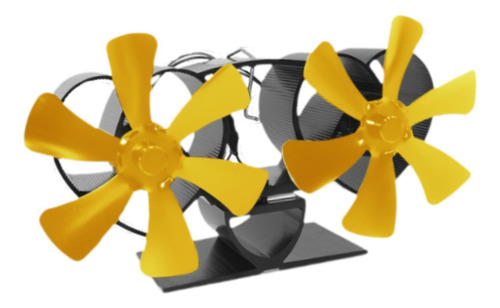 Ventilador De Chimenea Multiusos No Eléctrico Con Dorado