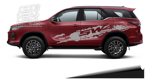 Calco Toyota Hilux Sw4 2016 - 2019 Paint Brush Juego