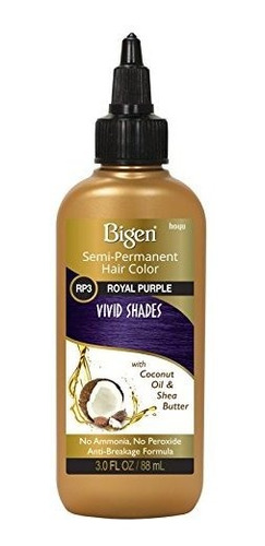 Bigen Semi-permanent Haircolor #rp3 Royal Purple 3 Ounce (88