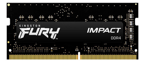 Memoria Ram Kingston 8gb Ddr4 3200mhz Fury Impact Sodimm