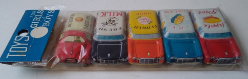 Carros Juguete Vintage 60s De Hojalata Coleccion