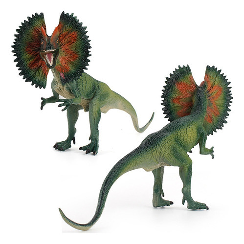 Un Modelo De Dinosaurio Realista: Dinosaurios Dilofosaurios