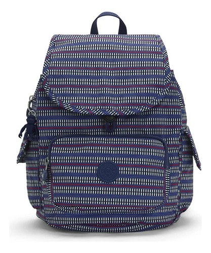 Mochila Kipling City Pack S Cor Blue Geo Print- Th8