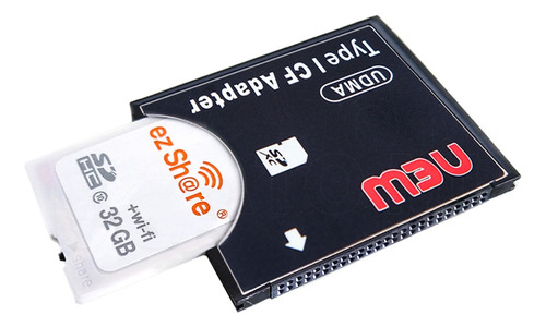 Cartão Sd Wifi 32gb + Adaptador Sd P/ Compact Flash | N2