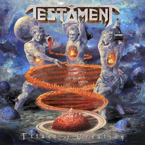 Cd Testament Titans Of Creation - Novo E Lacrado Versão do álbum Estandar