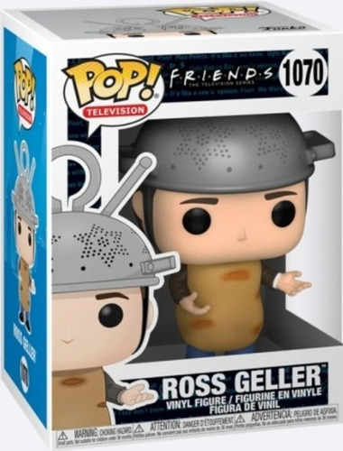 Imagem 3 de 3 de Boneco Funko Pop Friends Ross Geller 1070 Central Perk