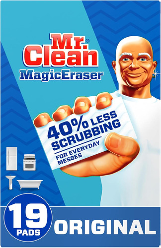 Almohadillas Limpiadoras Magic Eraser Originales De Mr. Clea