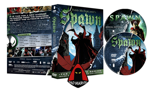 Dvd Spawn Serie Animada Completa Digital + Filme