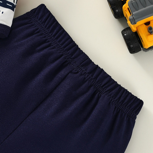 Conjunto De Mameluco Para Bebé Con Estampado De Choches Blanco 0-3 M