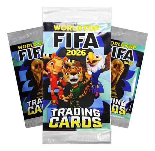 Kit 200 Cards / 50 Envelopes - Copa Do Mundo 2026 | MercadoLivre