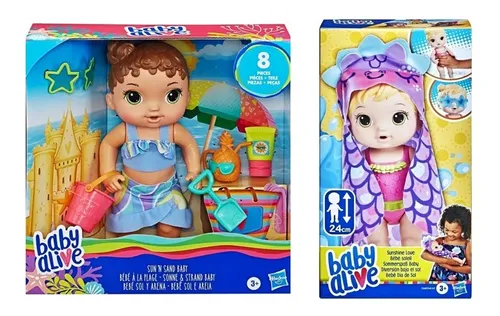 Muñeca baby alive sol y arena clearance