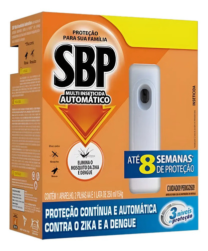 Kit Sbp Automático Aparelho + Refil 250ml
