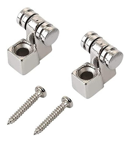 Set X2 Baja Cuerdas Tipo Roller Para Stratocaster Cromados