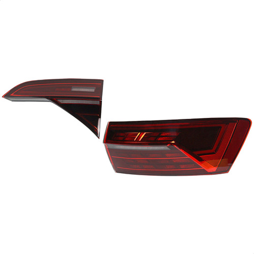 Jogo Lanterna Canto + Mala Jetta 2019 20 21 22 23 24 Com Led