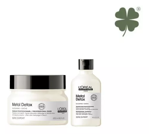 Metal Detox : Shampoo Champú 300ML + Masque 250ML LoreaL