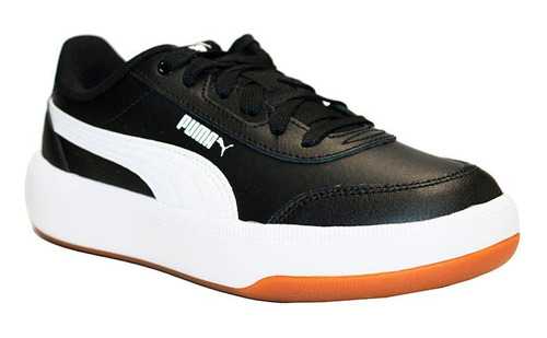 Tenis Puma Modelo 38488001 Niños Color Negro