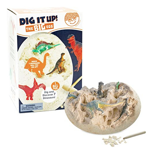 Dig It Up  The Big Egg, Dinosaur Excavation Kit, Seven ...