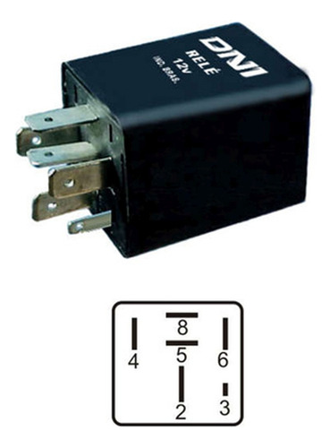 Rele Temporizador De Limpia-lavaparabrisas 24v 6t Dni 32784