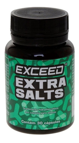 Exceed Extra Salts - Cápsulas De Sal - 30 Cápsulas Com Nf