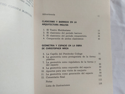 Clasicismo Y Barroco En La Arquitectura Inglesa Juan P Bonta (Usado)