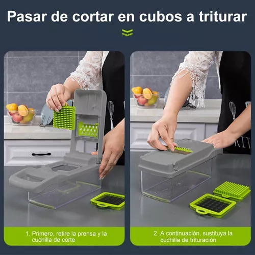 1 Pieza, Cortador De Frutas De Cocina, Cortador De Verduras, Picador De  Verduras, Rebanador De Papas Fritas, Cortador Manual De Tiras De Pepino,  Divis