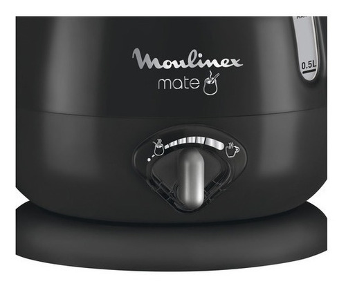 Imagen 2 de 3 de Pava Eléctrica Mate Negra Moulinex By3975ar Negro