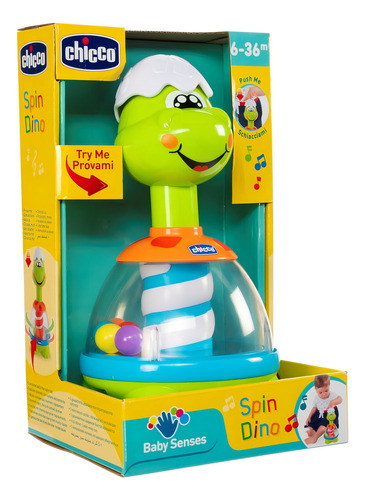 Juguete Para Bebé Chicco Spin Dino Con Melodías