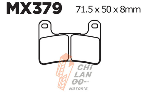 Balatas Del. Izq. Kawasaki Zx 1000 Ninja H2 Sx/se 18-20