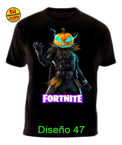 Camiseta Fortnite Gamer Video Juego Heroe Algodon Garantizad