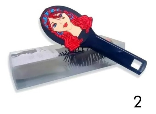 Imagen 3 de 8 de Cepillo De Cabello Cepillado Para Cabellos Largo Corto Secos