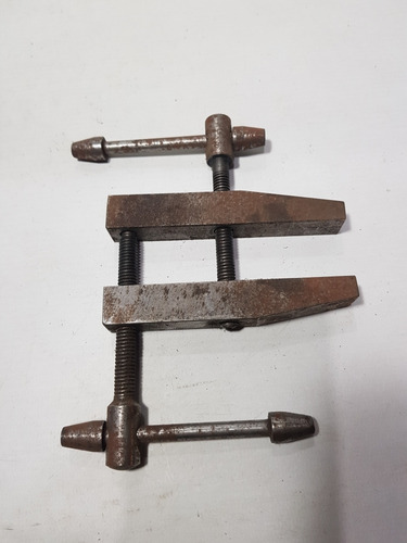 Imagen 8 de 8 de Antiguas Prensas Manuales Doble Efecto Lote X 2 Mag 59237