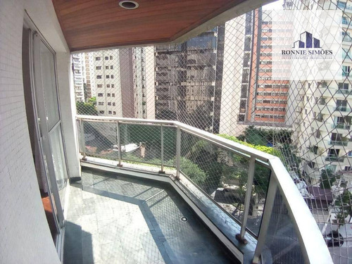 Imagem 1 de 30 de Apartamento Para Alugar Em Moema, Avenida Macuco, Nº 58, 3 Dormitórios, 1 Suíte, 3 Salas, 2 Banheiros, 2 Vagas, 160 M², São Paulo. - Ap1362