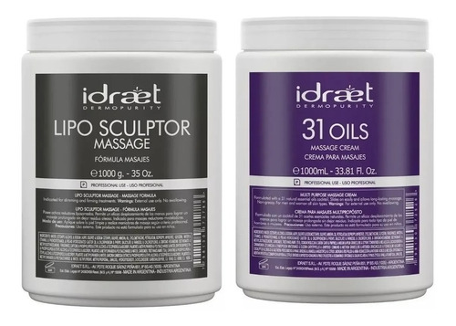 Setx2 Lipo Sculptor 31 Oils Masajes Reductores Idraet