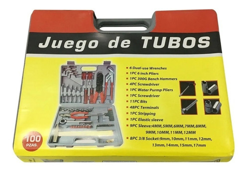 Juego De Herramientas Set Kit + 50 Piezas Basicas Llaves Ramos Mejia